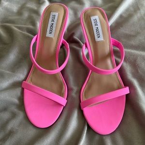Steve Madden heel sandals.